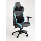 Corsair Gaming Chair »T3 Rush Fabric Gaming Chair«, Racing-Inspired Design, Soft Fabric Exterior schwarz