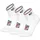 NFL Quarter-Socken 3er Pack Weiß 43-46