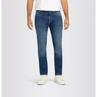 MAC Slim-fit-Jeans »Arne-Pipe light«, schmaler figurbetonender Schnitt blau
