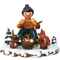 Hubrig Volkskunst GmbH Winterkinder Tiere des Waldes 7 cm
