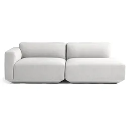 &Tradition - Develius 2-Sitzer Sofa, Konfiguration G, hellgrau (Kvadrat Maple 112)