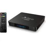 X96Q PRO Smart-TV-Box, 4K-Mediaplayer, Android 10, 1 GB + 8 GB Speicher, Allwinner H313-Chip 2,4 G & 5 G Dualband-WLAN