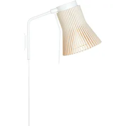 Secto Design Petite 4630 Wandleuchte, mit Kabel, birke natur