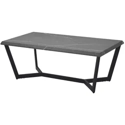 Couchtisch Roland - Marmoroptik Grau