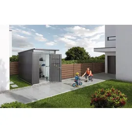 Biohort AvantGarde A3 1,8 x 2,6 m dunkelgrau-metallic Einzeltür