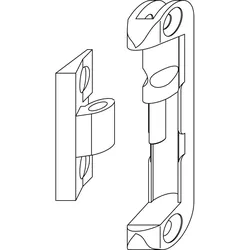 Universal-Verbundband ohne Luft, 40 kg, silber (101251)