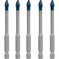 Bosch HEX-9 HardCeramic Fliesenbohrer-Set 6 mm 5 Stück