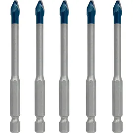 Bosch HEX-9 HardCeramic Fliesenbohrer-Set 6 mm 5 Stück