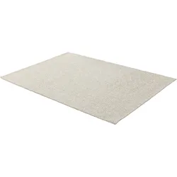 Wollteppich "Fora" Gr. 4, beige (creme), B:170cm H:10mm L:240cm, Kunstfaser, Wolle, SCHÖNER WOHNEN-KOLLEKTION, Teppiche, reine Wolle, natürliche Wolle, Wohnzimmer