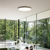 Ideal-Lux Fly 1 rund grau/weiß