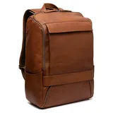 The Chesterfield Brand Rich Business-Rucksack Leder 45 cm Laptopfach braun
