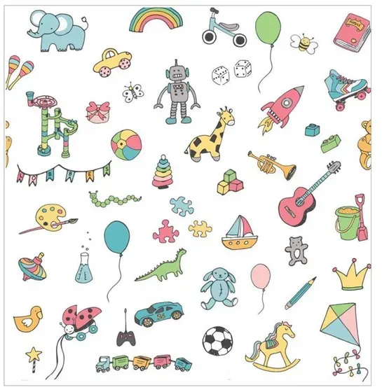 - Wrapping Paper Toys 3mtr