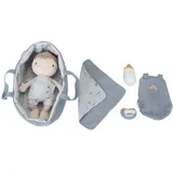 Little Dutch Kuschelpuppe Baby Jim mit Pflegeset Sailors Bay, blau | Little Dutch