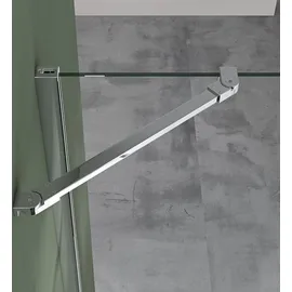 mai & mai Eckdusche mit Drehtür rechts 140 x 90 cm transparent ESG Duschwanne R04k