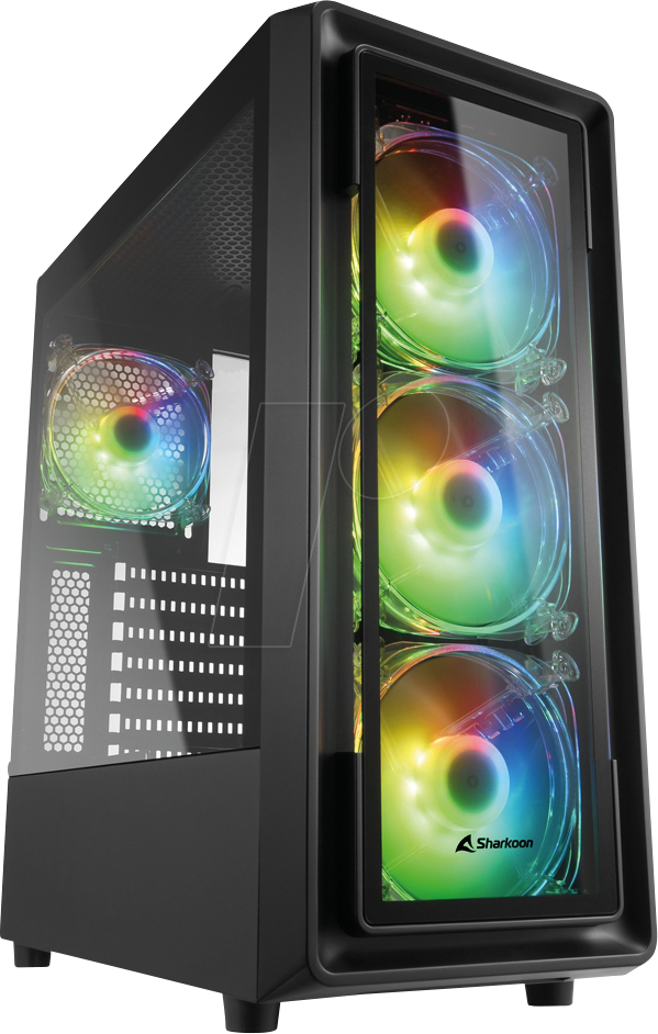 SHARK TK4 RGB - Sharkoon TK4 RGB ATX Gehäuse