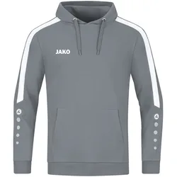 Jako Kapuzensweat Power steingrau M - Größe:M