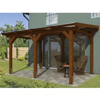 SKANHOLZ Siena 434 x 350 cm Leimholz Nussbaum