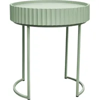 [en.casa] Beistelltisch Rill 46xØ40 cm Mintgrün