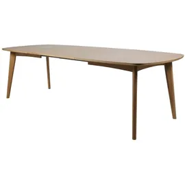VCM Actona Esstisch Marte 180 x 100 cm Holz Braun Eiche