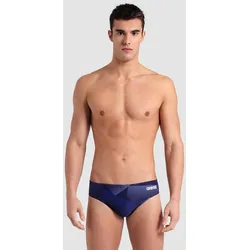 Badehose Slip Herren arena Halftone Print - Team Navy - 3