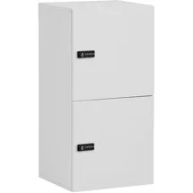 Schildmeyer Locked Spind Schrank 159257 80x40x180 mattweiß