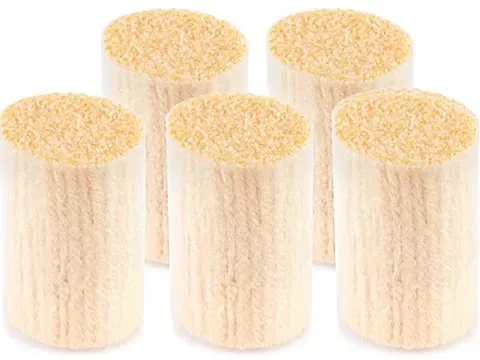 buttinette Acryl-Knüpfgarn, beige, 1.000 Fäden