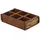 Marrakesch Orient & Mediterran Interior Vintage Aufbewahrungsbox Unikat handgefertigt aus Holz in Braun 42 cm
