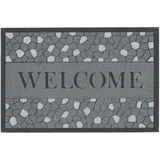 Pergamon Welcome 50 x 80 cm Schwarz/Grau