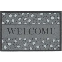 Pergamon Welcome 50 x 80 cm Schwarz/Grau