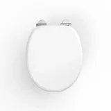 eigenmarke / k&h sanitary gmbh Duschwell MDF WC-Sitz Soft Touch Weiß