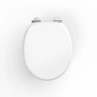 eigenmarke / k&h sanitary gmbh Duschwell MDF WC-Sitz Soft Touch Weiß