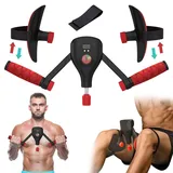 Oberschenkeltrainer Beinpresse für Zuhause, LCD-Zählung Beckenboden Trainer Damen und Herren, Multifunktionaler Beintrainer Armtrainer, Beckenbodentrainer für Frau Männer, Schwarz