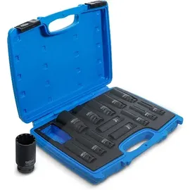 BGS Kraft-Steckschlüssel-Einsatz-Satz Gear Lock 12,5 mm (1/2 Zoll) SW 10 - 32 mm 14-tlg.