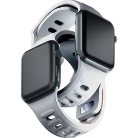 3M 3mk Silicone Watch Strap, Weiß