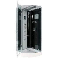 AcquaVapore D37-13L0-EC Dusche Duschtempel Komplett Duschkabine 90x90 MIT 2K Scheiben Versiegelung