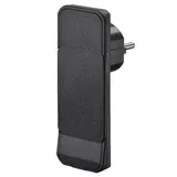 Bachmann Flat Plug CEE7/7 schwarz