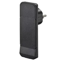 Bachmann Flat Plug CEE7/7 schwarz