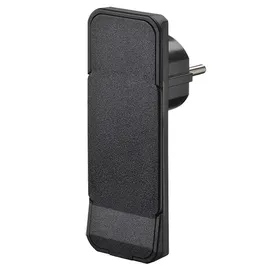 Bachmann Flat Plug CEE7/7 schwarz