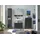 BASIC by Balculina Waschbeckenunterschrank Denver 80 x 60 cm Schwarz Matt
