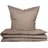 SCHIESSER Soho Uni Taupe 135 x 200 cm + 80 x 80 cm