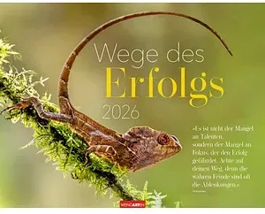 Weingarten Monats-Wandkalender Wege des Erfolgs 2026