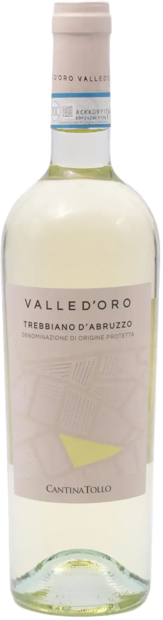 Cantina Tollo Valle d'Oro Trebbiano d'Abruzzo DOP 2023