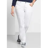 sheego Stretch-Hose in weiß | Gr.: 27