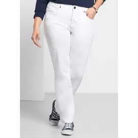 sheego Stretch-Hose in weiß | Gr.: 27