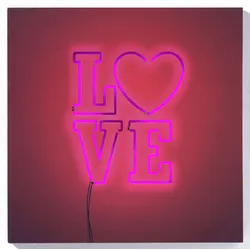 Bild LED LOVE