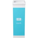 Paperflow Mülleimer 60 l Weiß