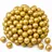LittleTom 50 Bälle für Bällebad 5,5cm Babybälle Plastikbälle Baby Spielbälle Gold