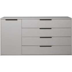 Mäusbacher Bonnie Sideboard 168x87x45 cm - Kreidegrau matt