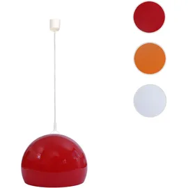 Mendler HWC-M34 1-flg. Ø 40 cm rot Kunststoff
