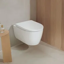 Geberit iCon Wand-WC mit TurboFlush, mit WC-Sitz, 503045008,